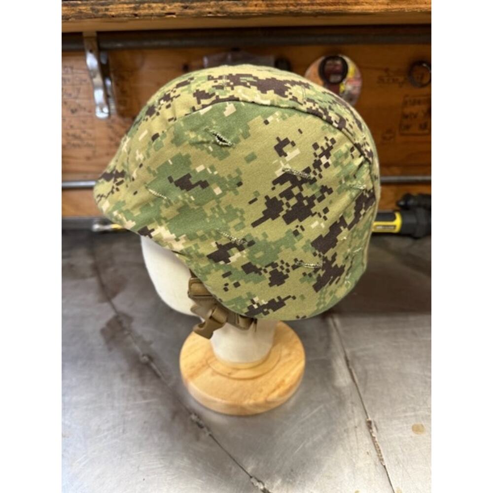 New Armoursource U.S.M.C Fragmentation Lightweight Ballistic Helmet Green Size M View 4